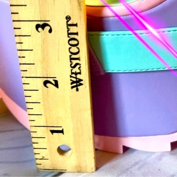 Dolls Kill X Y.R.U Pastel Nightcall Platforms’ 3” lift, 6.5” total heels 🔥EUC🔥 - Picture 6 of 9